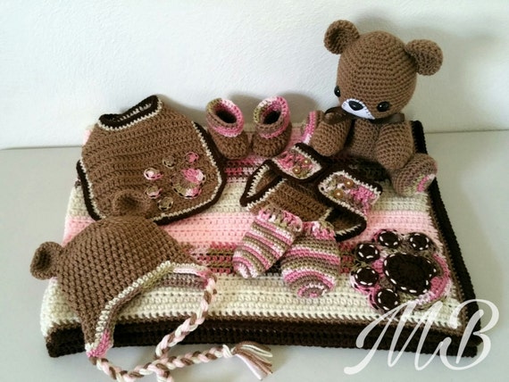 pink teddy blanket