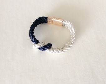 Silk rope bracelet | Etsy