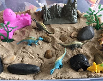 Kinetic Sand Sensory Activity Set- Dinosaurs!