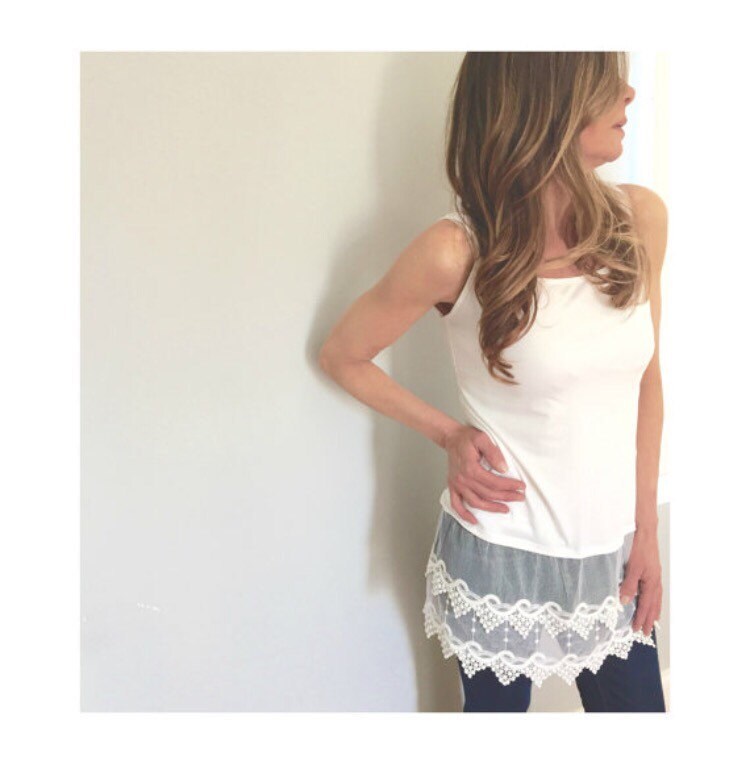 Lace Extender Lace Top Extender Tank Top Extender Lace Cami Etsy