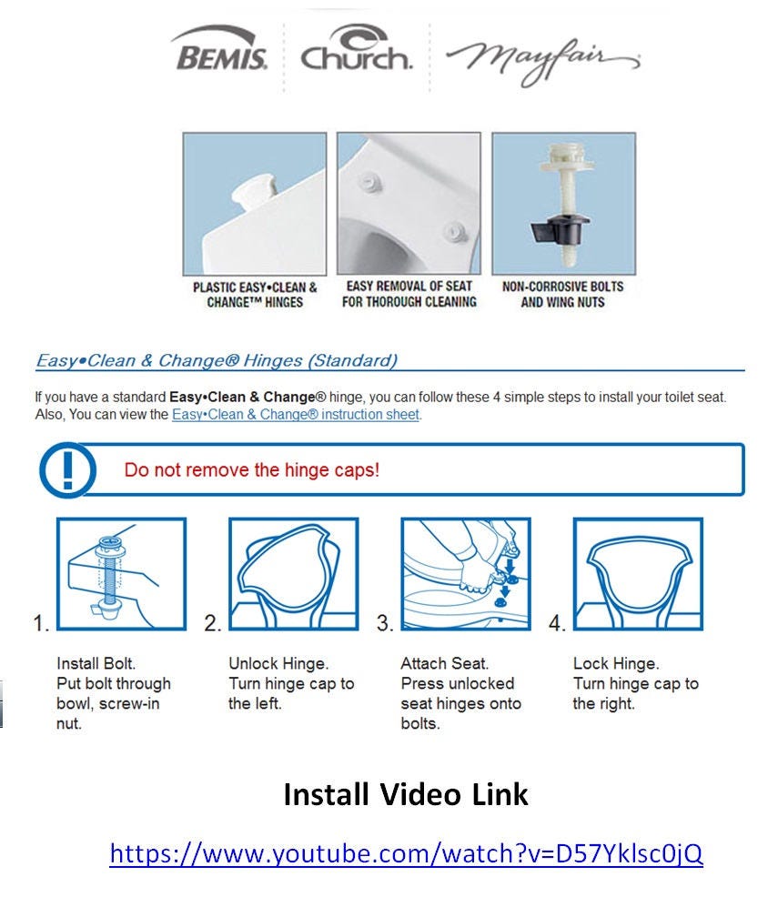 Toilet Seat Hinges Bemis. LASCO 14 1039 White Plastic Toilet Seat ... Toilet Seat Hinges Bemis. LASCO 14 1039 White Plastic Toilet Seat ...