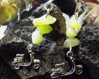 Earrings "Italian Scooter"