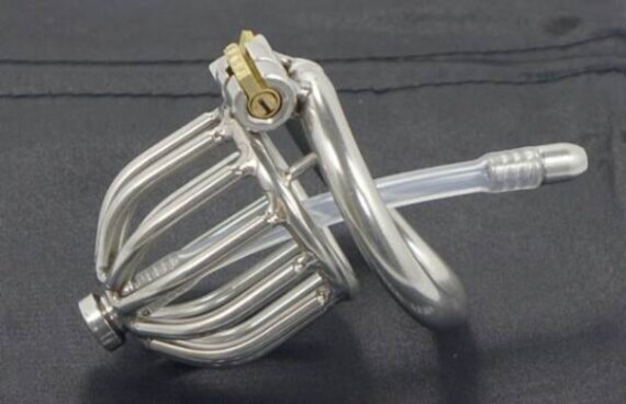 XXS Penis Cage With Safety Lock And Dilator