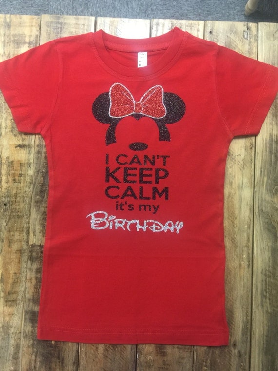 birthday disney shirt