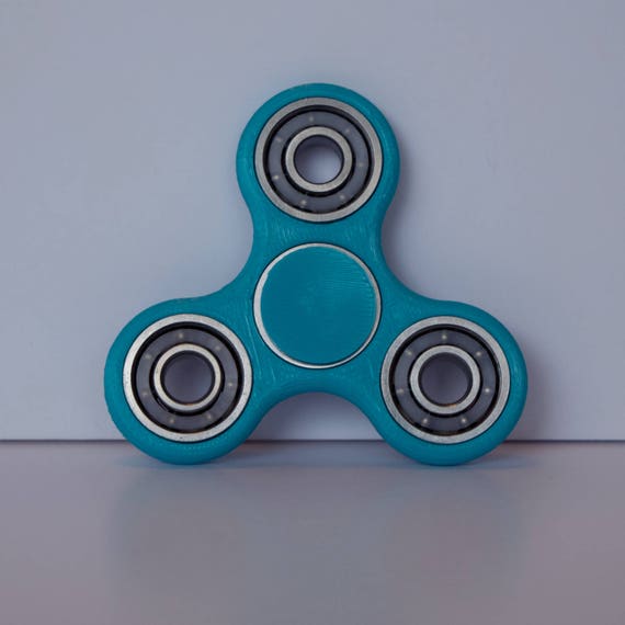 Ceramic Fidget Spinner Teal