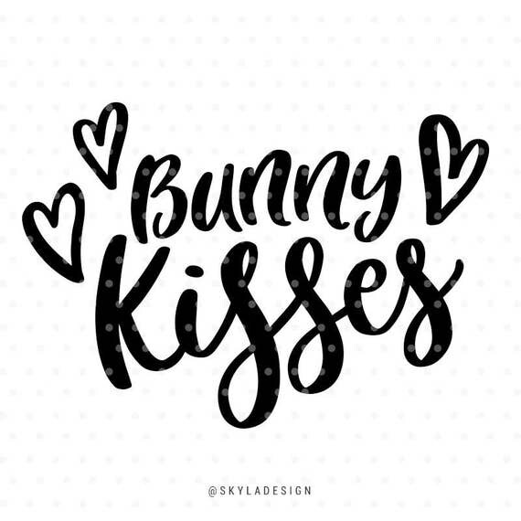 Download Easter svg Bunny kisses svg svg files Svg cut file kisses