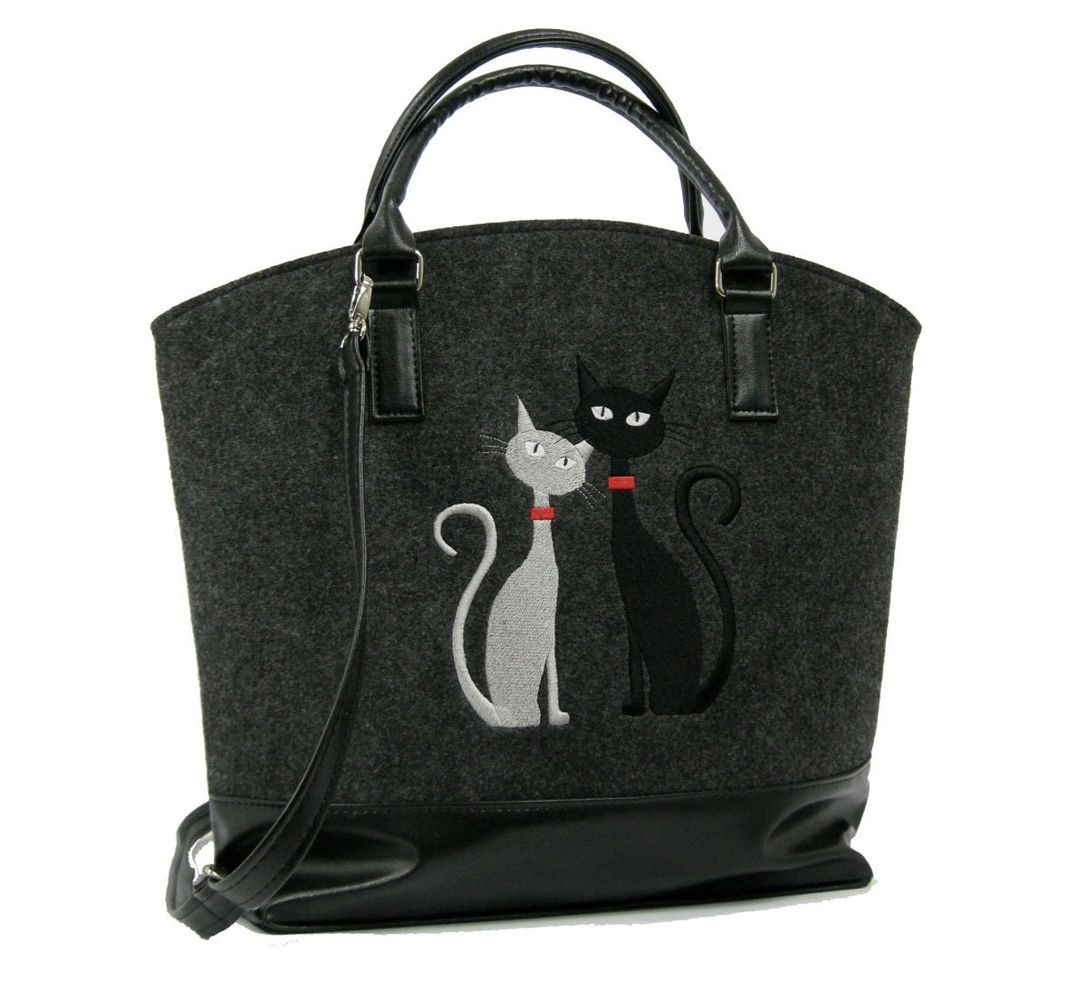 FELT CAT BAG Cat Purse Cat Bag Large Cat Bag Cat Handbag
