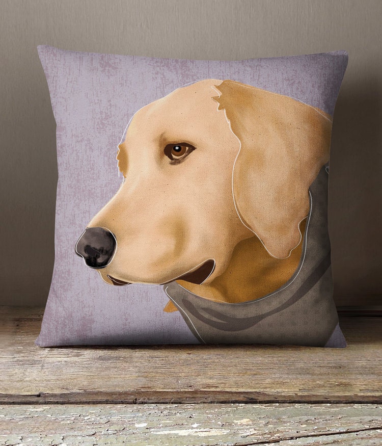 Golden Retriever Pillow Cover Dog Breed Throw Pillow