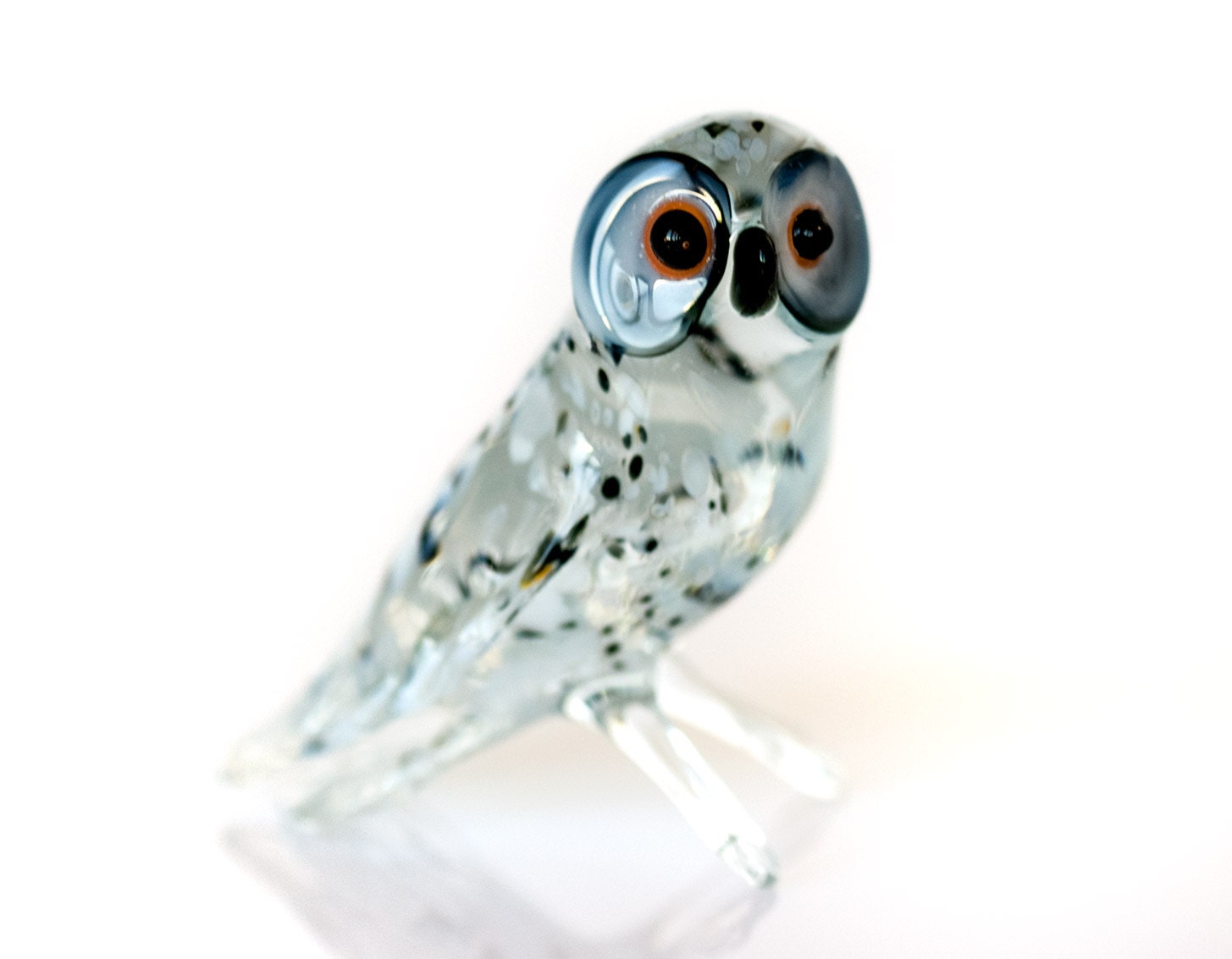 glass blown owl