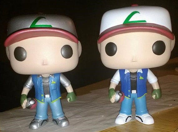 ash ketchum pop vinyl