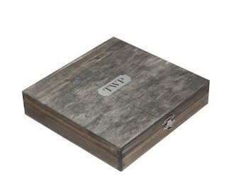 Engraved Cigar Box, Personalized Cigar Box, Groomsmen Gifts, Wedding Gift From Bride, Custom Cigar Box, Groomsmen Presents