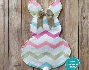 CLEARANCE! Blank Bunny Garden Flag -- Easter Flag -- Easter Decoration