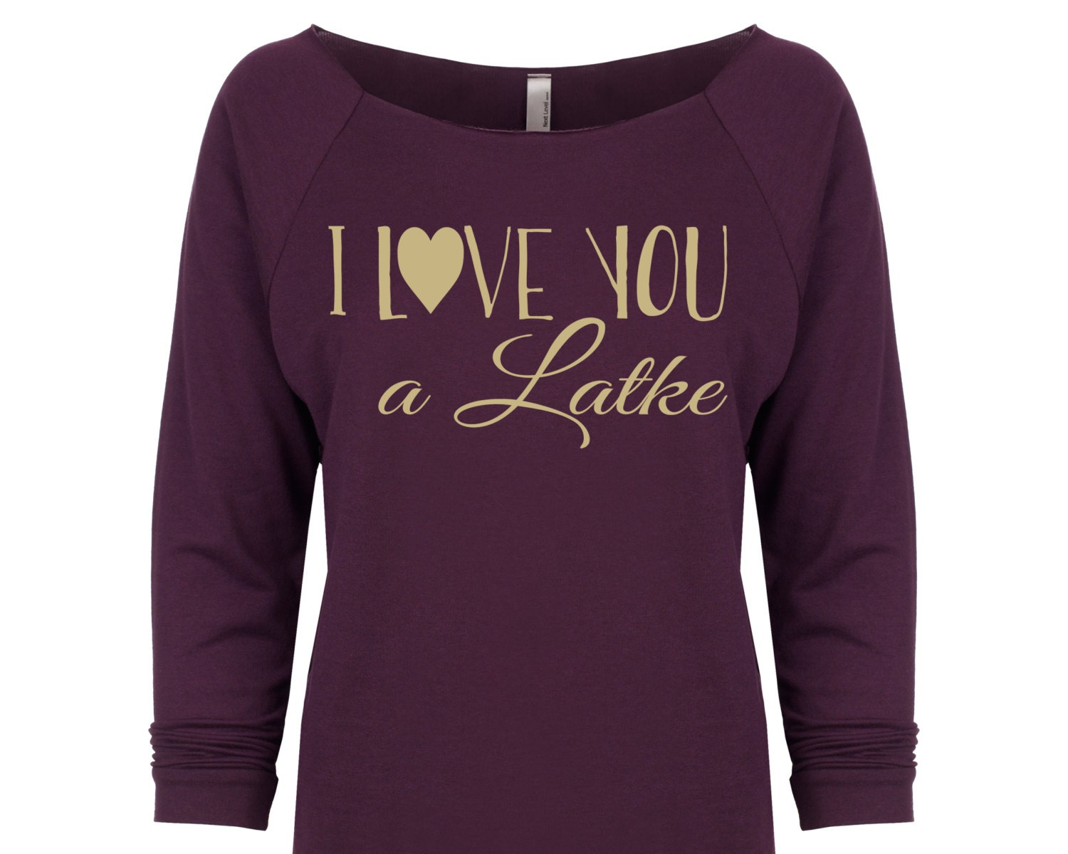 i love you a latke shirt