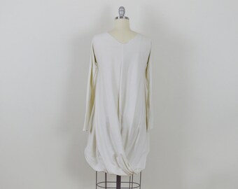 Organic Cotton Half Moon Dolman Sleeve Tunic