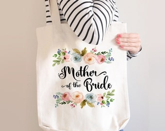 Mother Of The Bride Tote, Mother Of The Bride Tote Bag, Custom Mother Of The Bride Bag, Mother Of the Bride Gift, Gift For Mother Of Bride