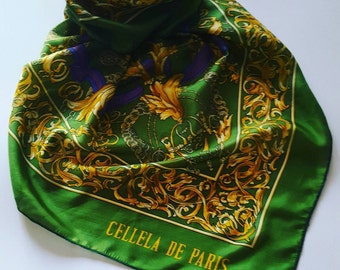 Cellela de Paris vintage scarf