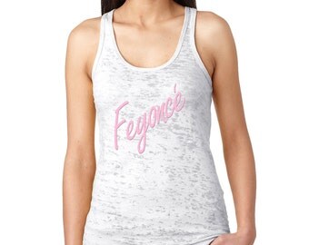 Feyonce' shirt | Feyonce Tank | I Said Yes Shirt | Fiancee Shirt | Wifey Shirt | Workout Womens Tank | burnout racerback tanktop