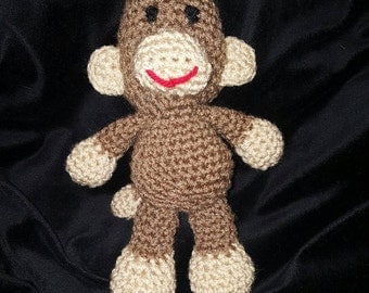 Crochet Amigurumi Monkey Stuffed Toy