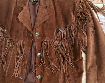 Men's Byrnes & Baker Fringe Jacket