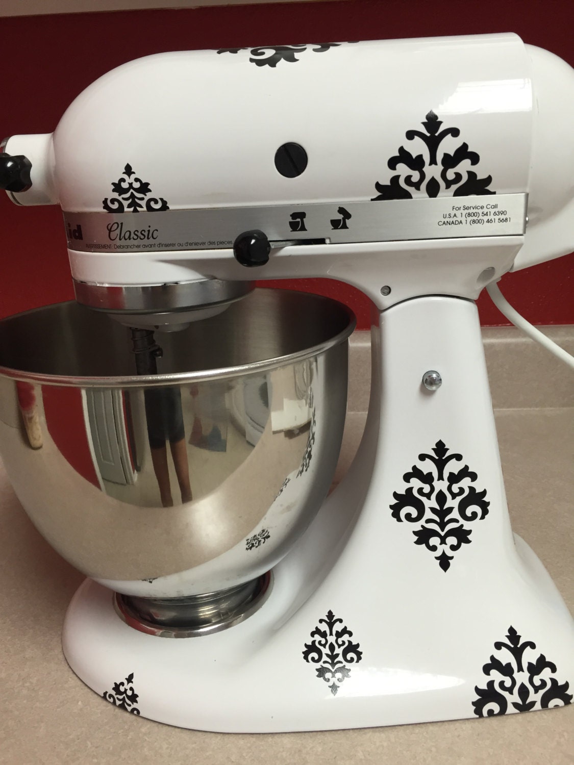 Kitchenaid Mixer Decals