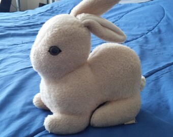 Vintage Douglas Cuddle Toy Rabbit, Pride of America, stuffed rabbit, vintage, antique stuffed animal, plush, collectable, Keene, NH