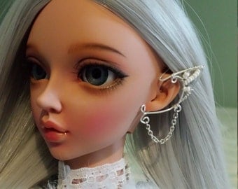1/3 bjd doll earcuff earring left ear