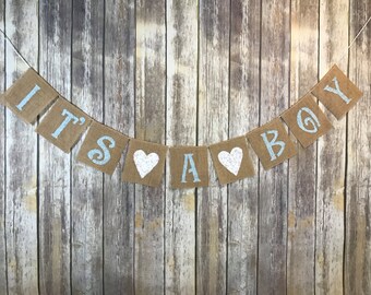 It's A Boy Banner, Baby Shower Boy Banner, Baby Boy Banner, Baby Shower decoration