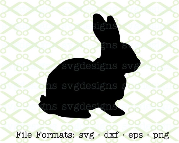 Download Bunny SVG, Dxf, Eps & Png. Digital Cut Files for Cricut ...