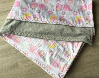 Minky baby blanket