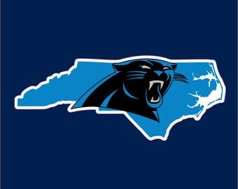For You Carolina Panthers Fans Car Sticker Living in Tennessee | North Carolina Panthers Car Window Decal