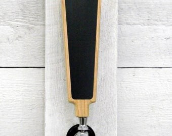Beer tap handle kit with Premium Surface, chalkboard or white marker board. Create your own custom. Great for tap rooms and home kegerators.