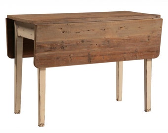 table drop leaf table farmhouse table reclaimed wood handmade kitchen table - Drop Leaf Table Kitchen table drop leaf table farmhouse table reclaimed wood handmade kitchen table - Drop Leaf Table Kitchen