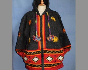 Hand crafted Wool jacket from Nepal