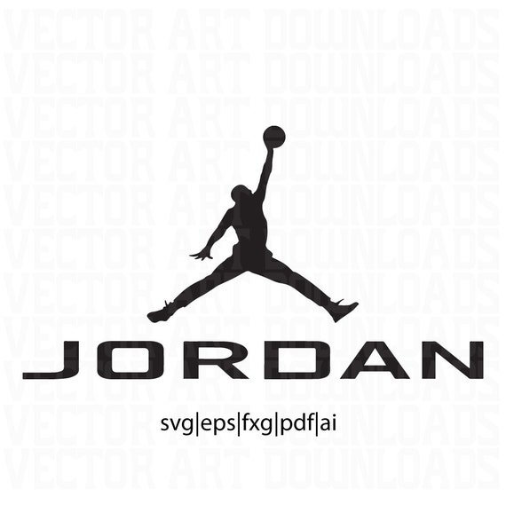 Download Jordan Inspired Logo Vector Art svg dxf fxg eps pdf ai format