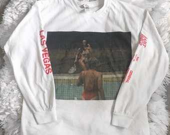 Kim Tennis Tour Kanye West Unisex Yeezy Saint Pablo Tour Long Sleeve Merch