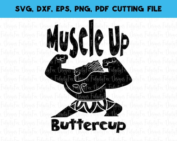 Download Muscle Up Maui Moana Svg File Maui svg Muscles svg DXF Eps Pdf