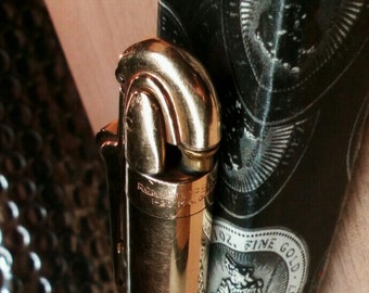 Vintage ronson penciliter 14ct gold plate