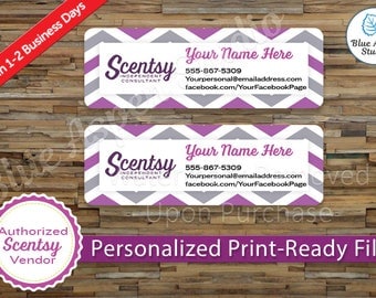 scentsy labels etsy