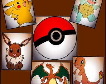 Pokemon SVG -Pokemon Layered SVG Png Jpeg - Pokemon designs made for cricut and silhouette