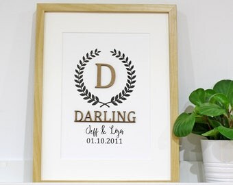 Monogram Wall Art monogram wall art | etsy Monogram Wall Art monogram wall art | etsy