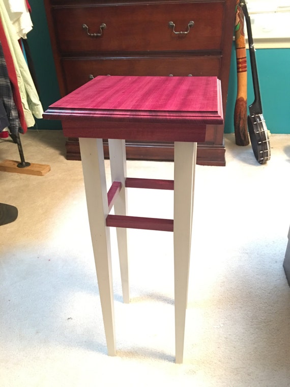 Items similar to Purple Heart Accent Table on Etsy