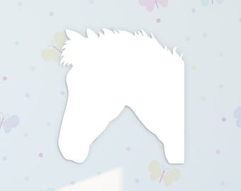 Free Printable Horse Head Cutout