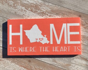 HOME Is Where The Heart Beachy Custom Hawaii Oahu Rustic HOME Is Where The Heart Beachy Custom Hawaii Oahu Rustic