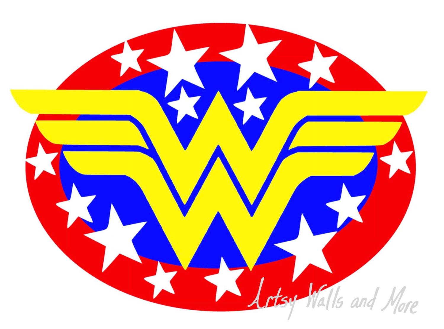 SVG PNG Jpg file Wonder Woman Super Hero clipart cut file for