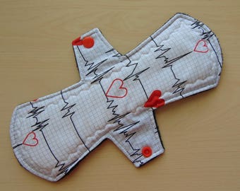 10" Cloth Pad Heavy Absorbency
