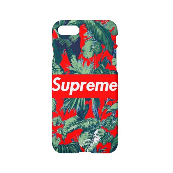 Floral iPhone x case Supreme iPhone 8/8 plus iPhone 7/7 plus