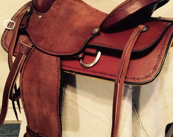 Amish Roping Saddle