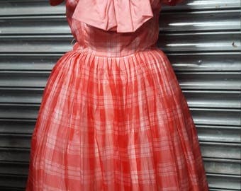 1950s Gigi Young pink dress