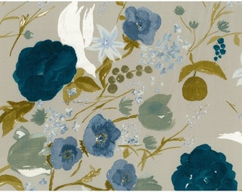 Nani Iro Kokka Japanese Fabric Fuccra : rakuen sateen - Amalfi - 50cm