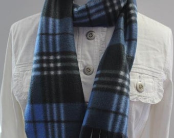 Camo Fleece Fringe Scarf Men's or Women's